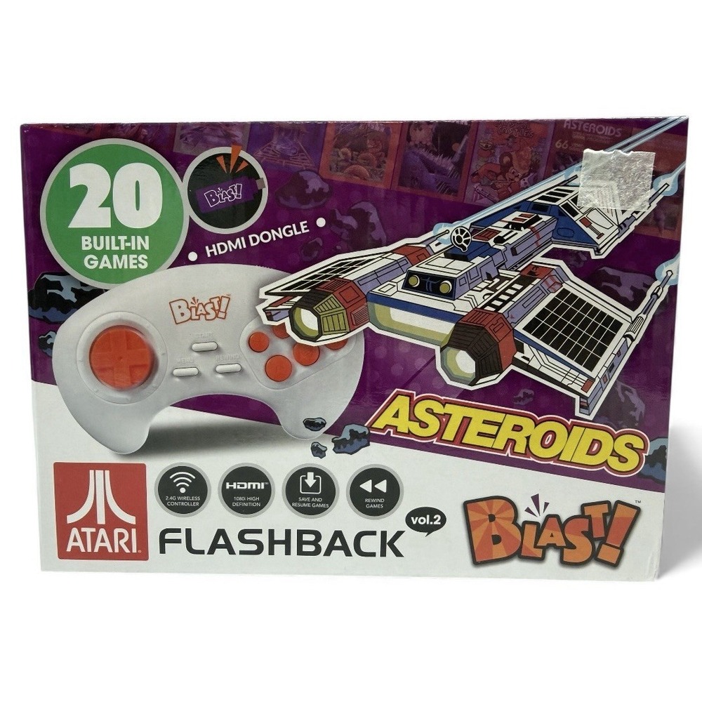 AtGames Atari Flashback Blast! Vol. 2 Retro‎ Gaming Console - Purple